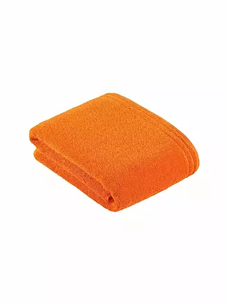 VOSSEN | Badetuch CALYPSO FEELING 100x150cm Weiss | orange