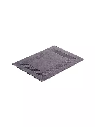 VOSSEN | Badevorleger  NEW GENERATION 50x70cm Dunkelgrau | dunkelrot