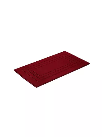 VOSSEN | Badteppich FEELING 60x100cm Flanell | rot