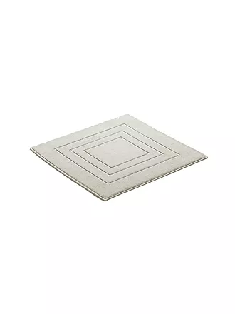 VOSSEN | Badteppich FEELING 60x60cm Ivory | grau