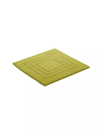 VOSSEN | Badteppich FEELING 60x60cm Rubin | grün