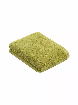 VOSSEN | Duschtuch VEGAN LIFE 67x140cm Avocado | dunkelgrün