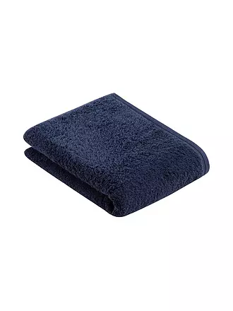 VOSSEN | Duschtuch VEGAN LIFE 67x140cm Marine Blau | dunkelgrün