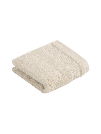 VOSSEN | Gästetuch Balance 30x50cm Lemon Drop | beige