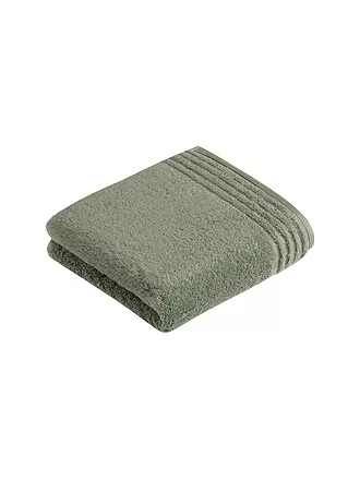 VOSSEN | Handtuch VIENNA STYLE SUPERSOFT 50x100cm Light Grey | grün