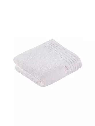 VOSSEN | Handtuch Vienna Style 50x100cm Blackberry | weiss