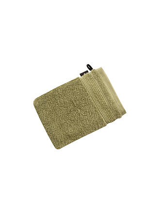 VOSSEN | Waschhandschuh Balance 16x22cm Winternight | grün