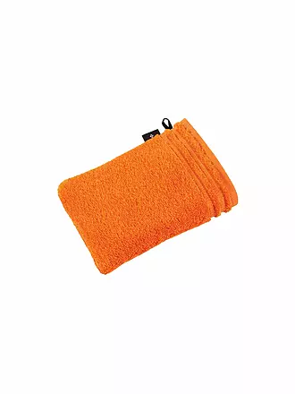 VOSSEN | Waschhandschuh CALYPSO FEELING 22x16cm Flanell | orange