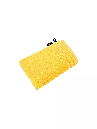 VOSSEN | Waschhandschuh Calypso Feeling 22x16cm (Lagoon) | gelb
