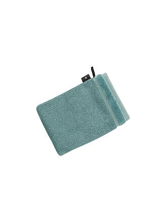 VOSSEN | Waschhandschuh Pure 16x22cm Cosmos | gruen