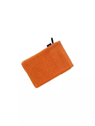 VOSSEN | Waschhandschuh TOMORROW 22x16m Purpur | orange