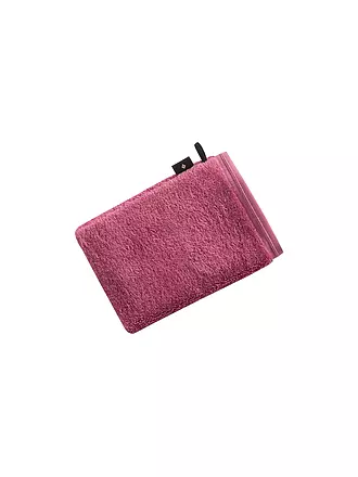 VOSSEN | Waschhandschuh VEGAN LIFE 16x22cm Blackberry | dunkelblau