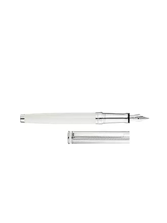WALDMANN | Füllfederhalter mit Edelstahlfeder Edelfeder | silber