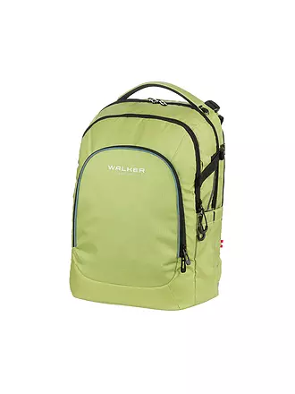 WALKER | Schulrucksack Campus Evo 2.0 Lime | dunkelgrün