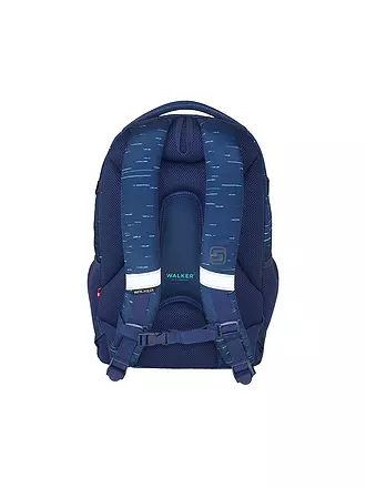 WALKER | Schulrucksack Fame 2.0 Graffiti Hand | blau
