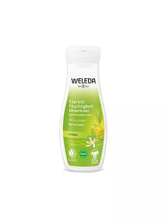 WELEDA | Express-Feuchtigkeit Körperlotion Citrus 200ml | keine Farbe