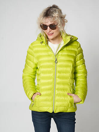 WELLENSTEYN | Leichtsteppjacke ITALY HOOD | grün
