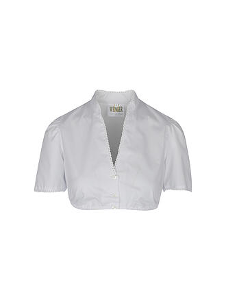 WENGER | Dirndlbluse Babsi | weiss