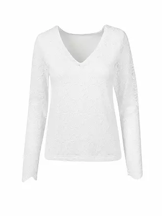 WENGER | Langarmshirt Samanta | weiss