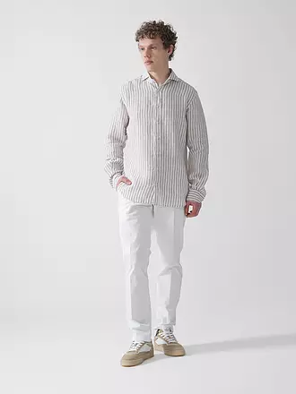 WINDSOR | Leinenhemd Regular Fit | braun