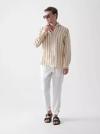 WINDSOR | Leinenhemd Regular Fit | braun