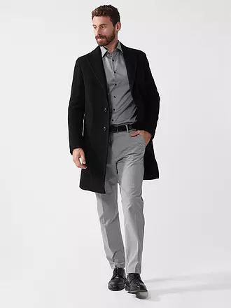 WINDSOR | Wollmantel CENTRO | schwarz