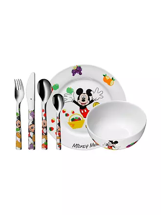 WMF | Kinderbesteck-Set 6-teilig Mickey Mouse | 