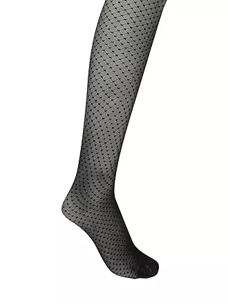WOLFORD | Funktionsstrumpfhose CONTROL DOTS 20 black | beige