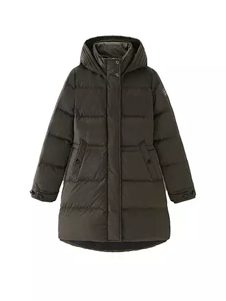 WOOLRICH | Daunensteppjacke ALSEA | hellgrün