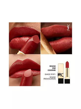 YVES SAINT LAURENT | Lippenstift - Rouge Pur Couture (R21) | dunkelrot