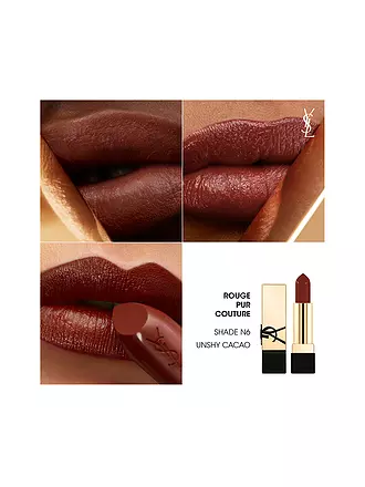 YVES SAINT LAURENT | Lippenstift - Rouge Pur Couture (R21) | dunkelrot