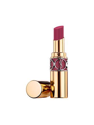 YVES SAINT LAURENT | Lippenstift - Rouge Volupte Shine ( 124 Rose Loulou ) | dunkelrot