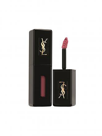 YVES SAINT LAURENT | Lippenstift - Vernis Á Levres Vinyl Cream (407 Carmin Session) | dunkelrot