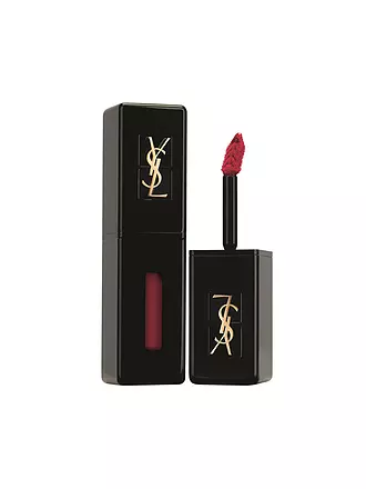 YVES SAINT LAURENT | Lippenstift - Vernis Á Levres Vinyl Cream (407 Carmin Session) | dunkelrot