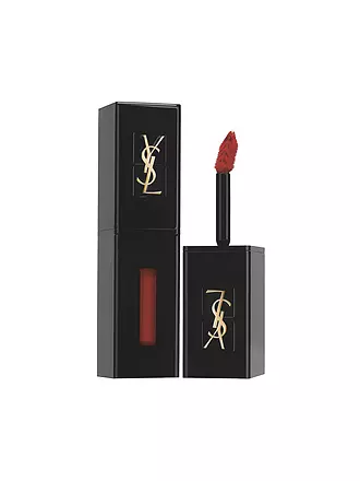 YVES SAINT LAURENT | Lippenstift - Vernis Á Levres Vinyl Cream (407 Carmin Session) | dunkelrot