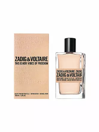 ZADIG & VOLTAIRE | This is Vibes of Freedom pour elle Eau de Parfum 100ml | keine Farbe