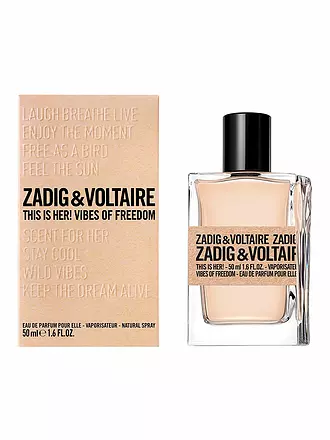 ZADIG & VOLTAIRE | This is Vibes of Freedom pour elle Eau de Parfum 50ml | keine Farbe