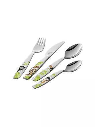 ZWILLING | Kinderbesteck Set 4tlg Jungle poliert | silber