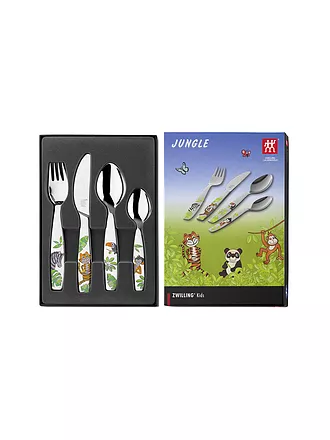 ZWILLING | Kinderbesteck Set 4tlg Jungle poliert | silber