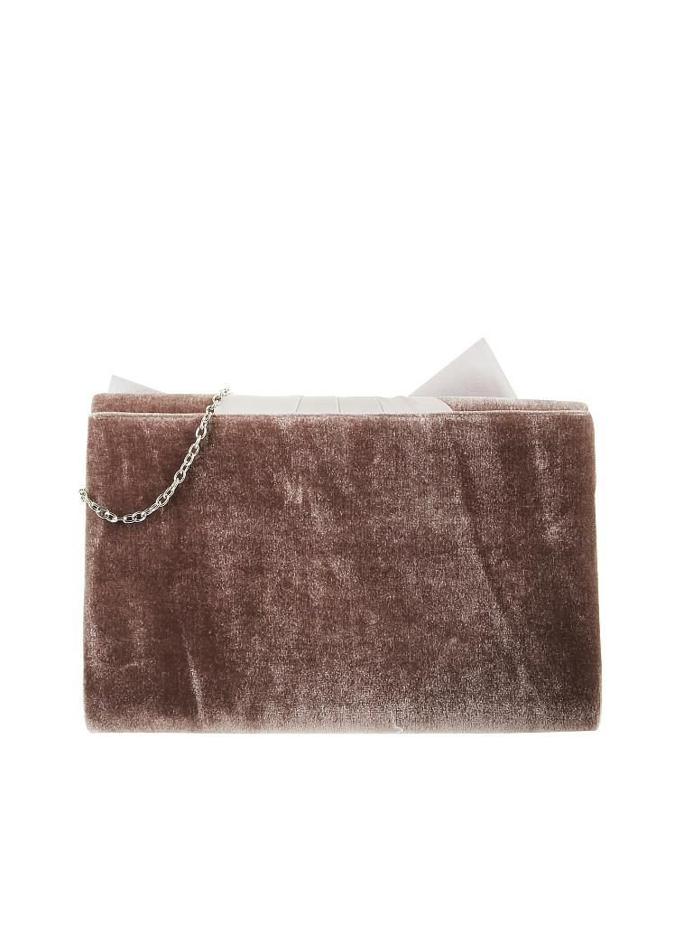 A-ZONE | Samt-Abendtasche | rosa
