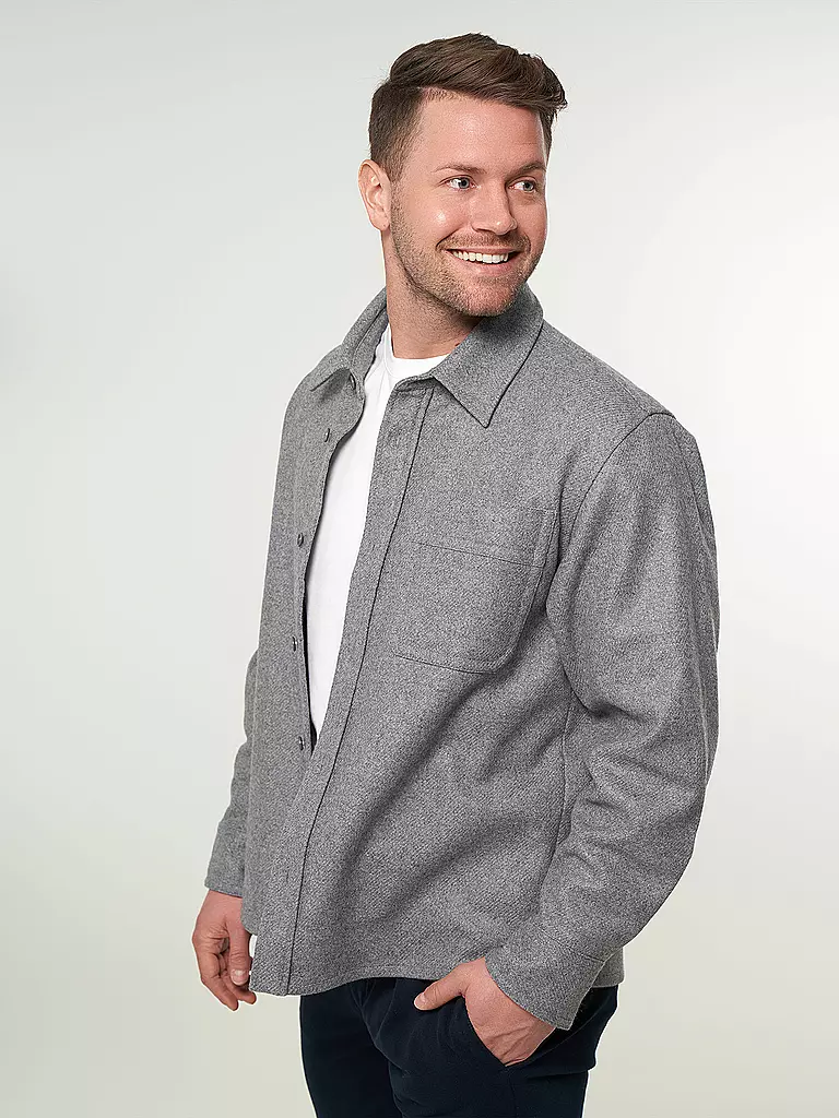 A.P.C. | Hemd - Overshirt Basile  | grau
