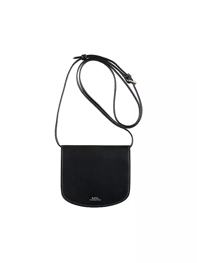 A.P.C. | Ledertasche - Mini Bag Dina | schwarz