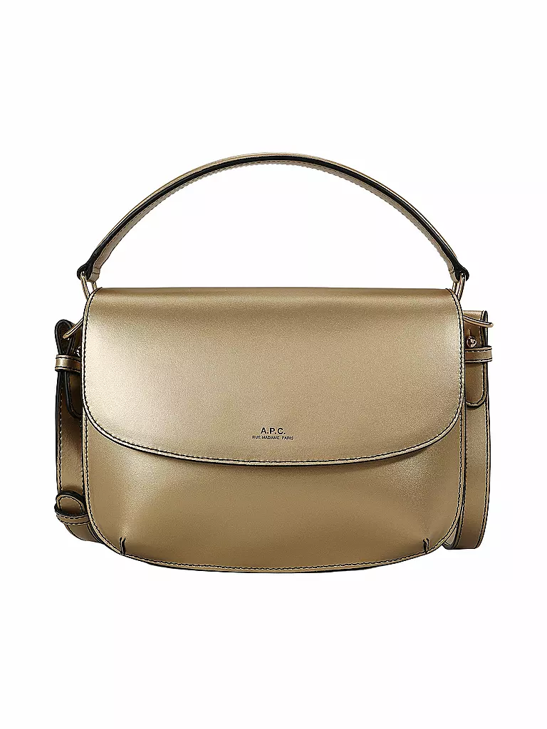 A.P.C. | Ledertasche - Mini Bag SARAH  | gold