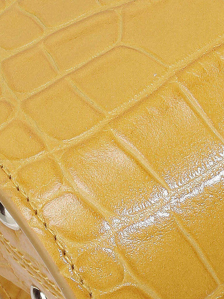 A.P.C. | Ledertasche - Minibag Demi-Lune | gelb