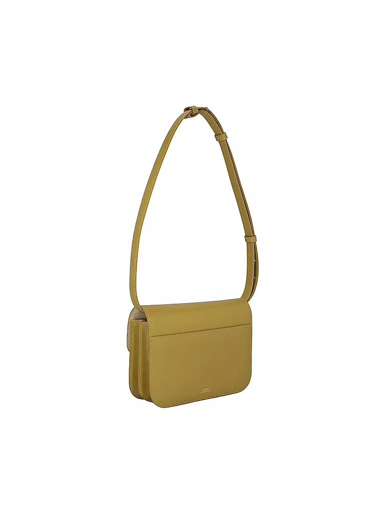 A.P.C. | Ledertasche - Umhängetasche ASTRA Small | olive