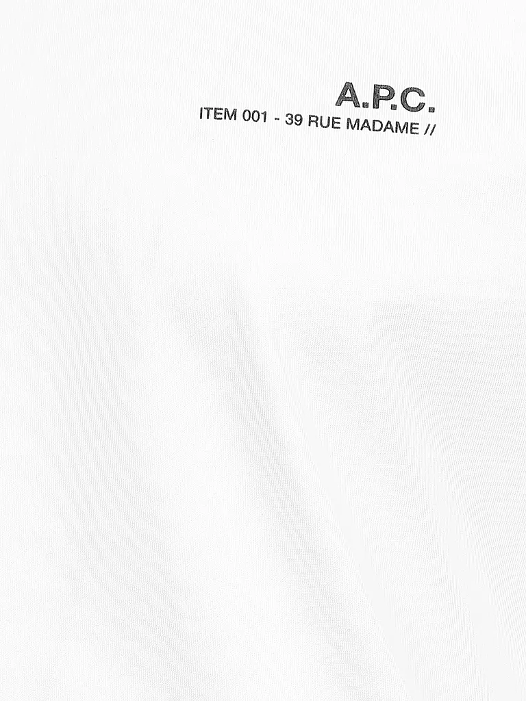 A.P.C. | T-Shirt ITEM | weiss