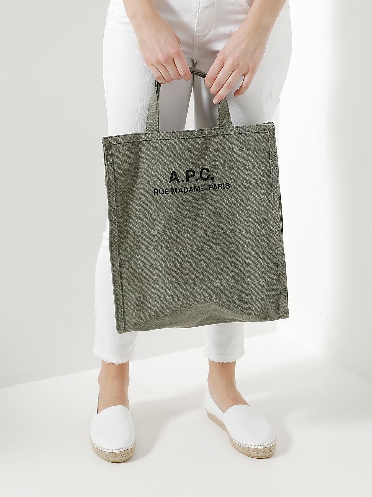 A.P.C. | Tasche - Shopper | grün