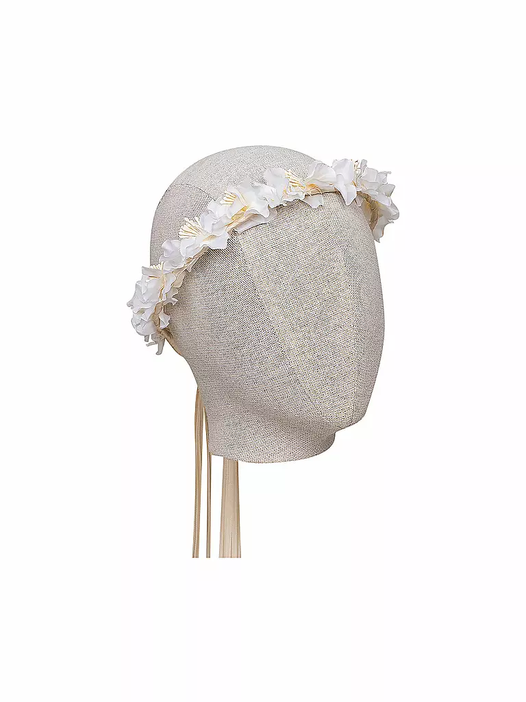 ABEL & LULA | Mädchen Haarschmuck - Blumenkranz | creme