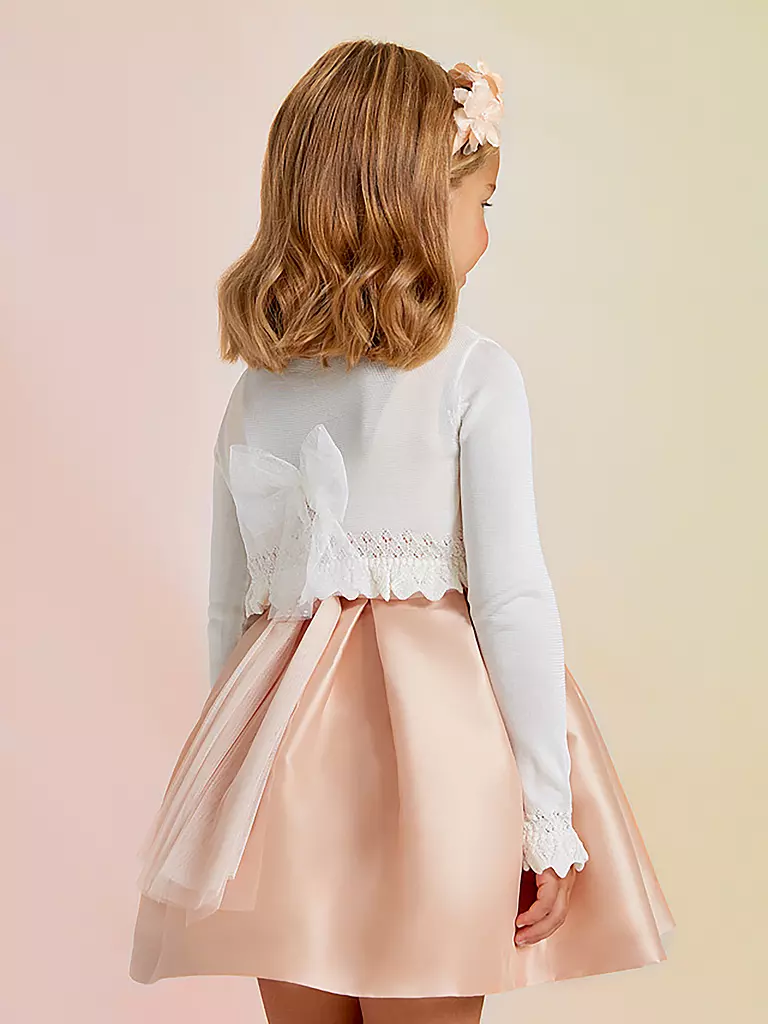 ABEL & LULA | Mädchen Strickbolero | weiss