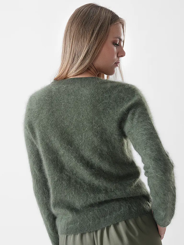 ABSOLUT | Kaschmirpullover CALI  | olive